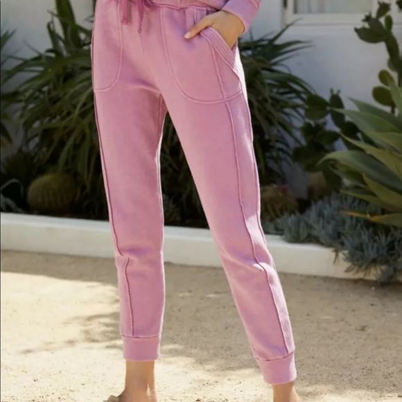Free People Sweatpants Drawstring Elastic Waist - Picture 4 of 7